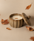 Pumpkin Spice · Edición Especial de Otoño · 390g · Vela Artesanal de Cera de Soja