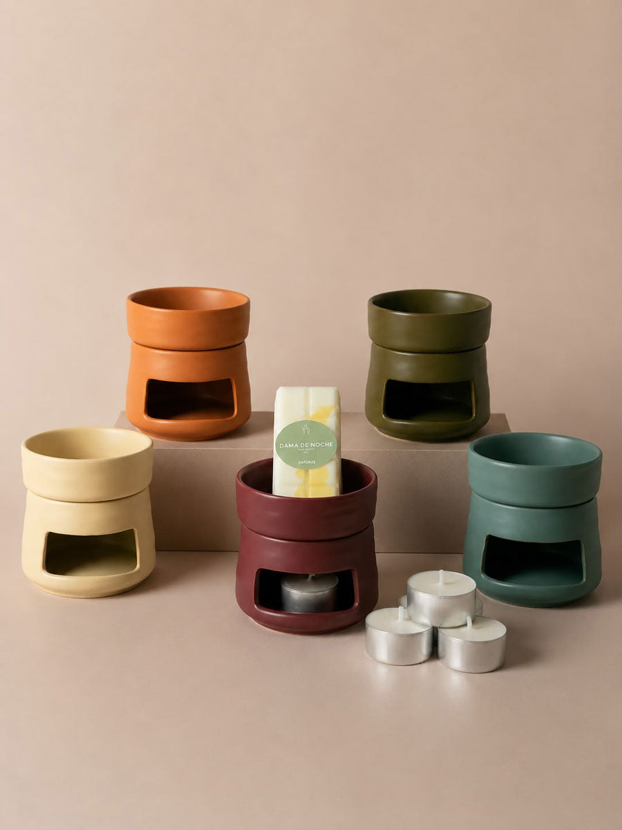 Quemador Aromático | 5 colores diferentes | Quemador aromático para WaxMelts