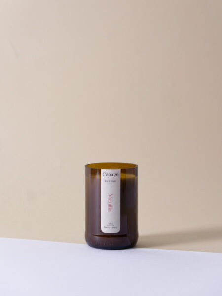 Velas de cera de soja artesanales - Vainilla