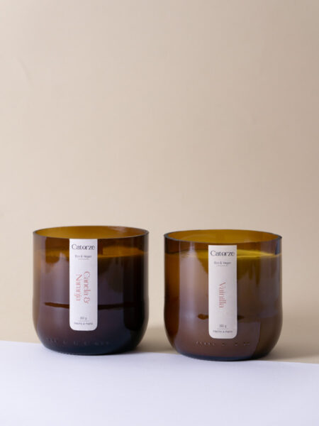 Pack velas de soja artesanales