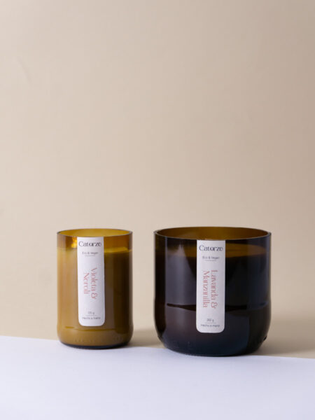 Pack Floral velas de cera de soja