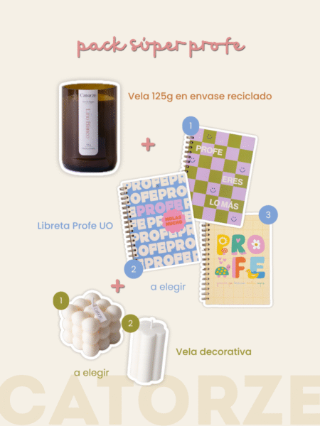 PACK SÚPERPROFE | Regalos para Profesores | WEAREUO